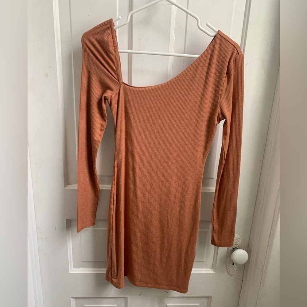 Revolve Lovers + Friends Mini Dress Size Small Burnt Orange